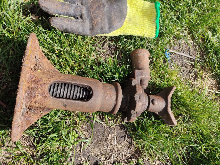 Домкрат 2 тонни вінтаж ретро