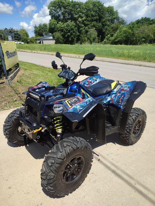 Polaris Scrambler 1000S 2021r, PL Salon wciągarka LED BAR ZAMIANA
