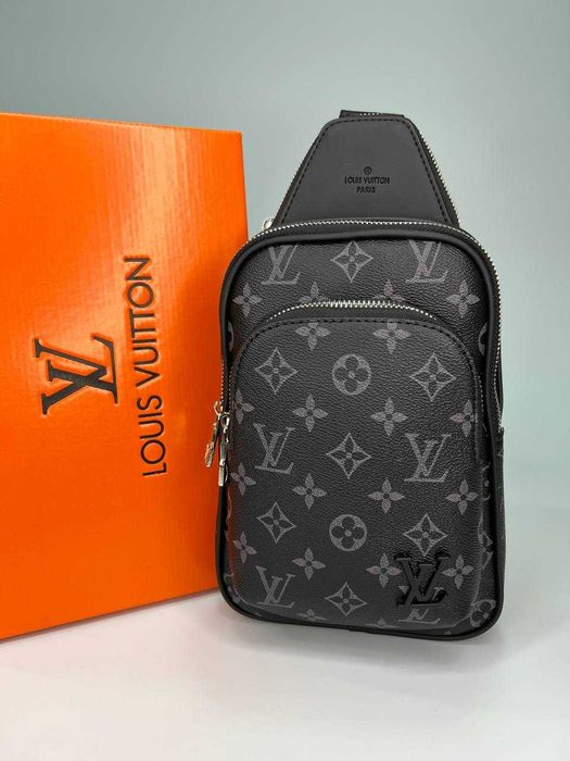Сумка через плече Louis Vuitton Луї Вітон сумка-слінг чоловіча LV
