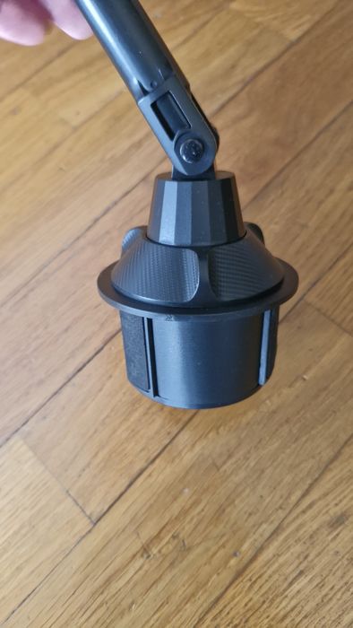 Suporte de smartphone para prender em local do copo ou cinzeiro auto
