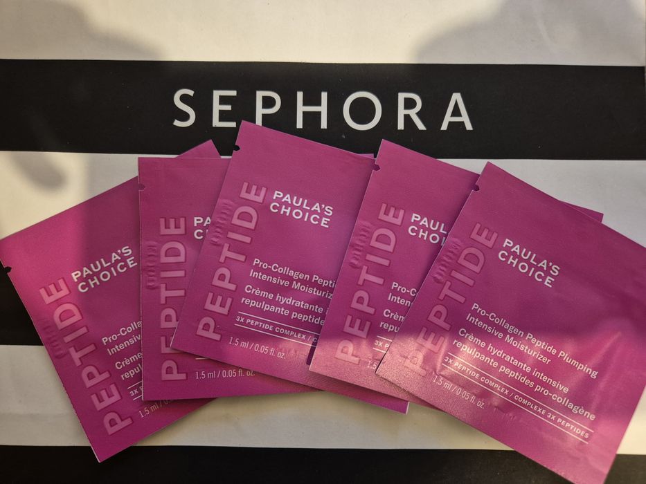 5 sztuk kremu! Nowy z Sephora! PAULA'S CHOICE Pro-Collagen Peptide Plumping krem z peptydami pro-koleganowymi 5 x 1,5 ml