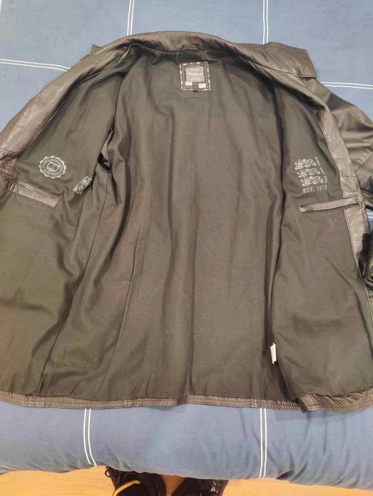 Casaco em pele Pepe Jeans tam. L semi-novo