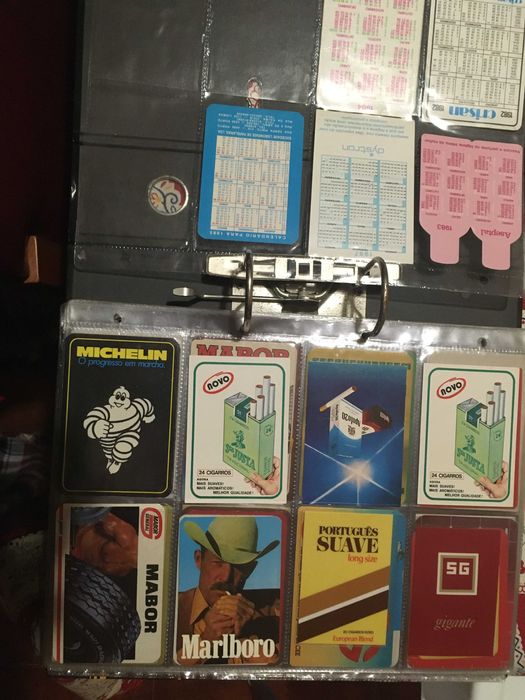 Colecção de 425 calendários raros