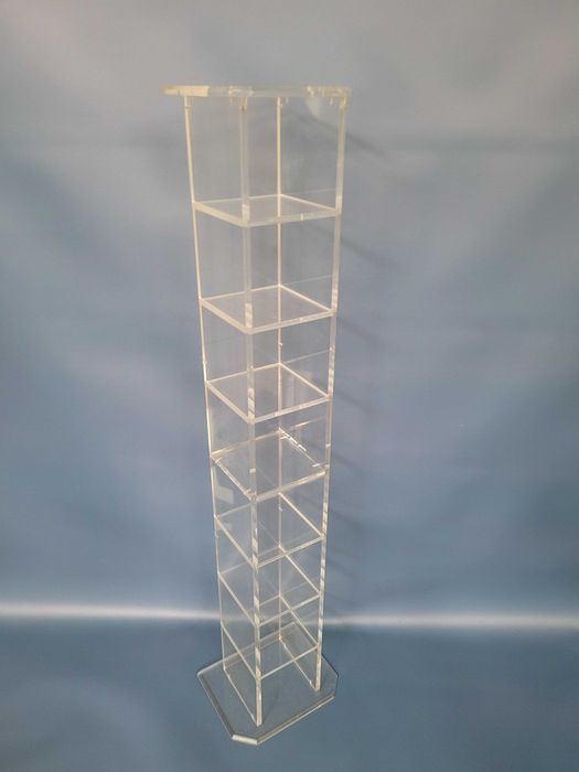 półka szafka słupek PLEKSI PRZEZROCZYSTY pleksiglas 15x15 x 113