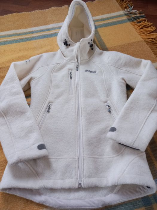 Bergans Hitra Lady XS kurtka bluza wełniana BDB