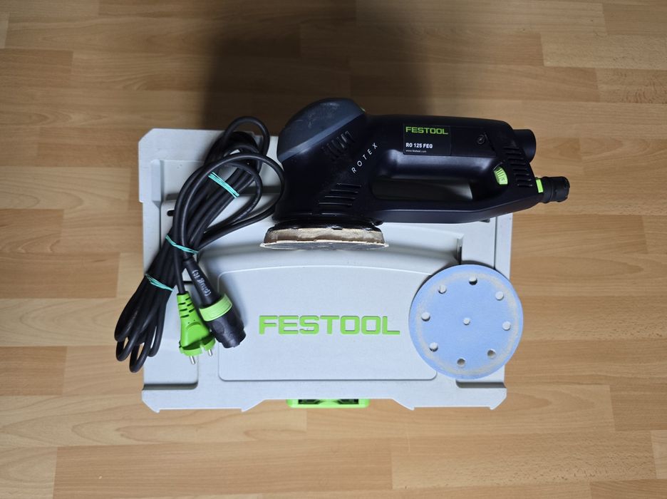 FESTOOL ROTEX RO 125 FEQ Szlifierka Mimośrodowa Systainer ŁADNA