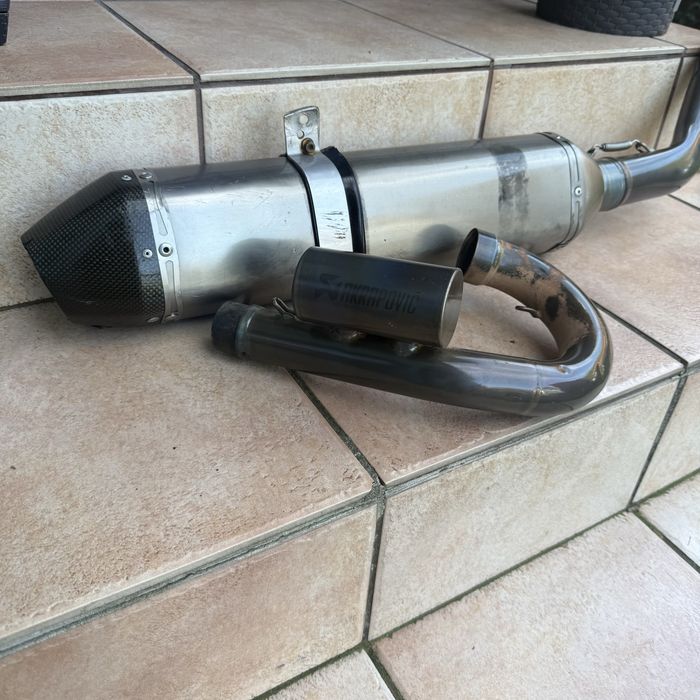 Wydech akrapovic ktm sx excf fmf tlumik