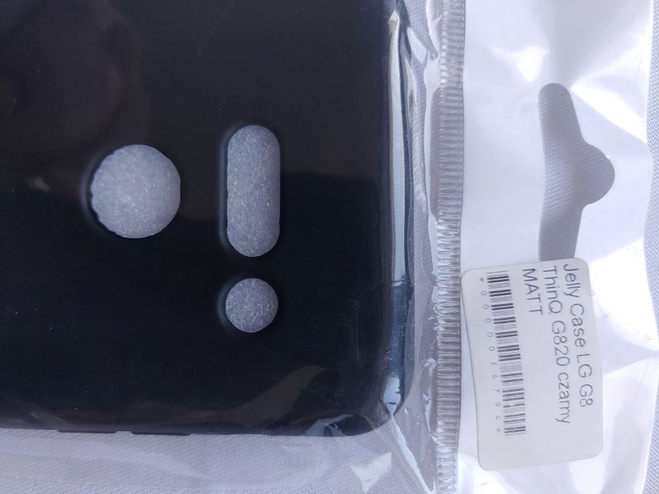 Etui do LG G8 thinq czrny matt