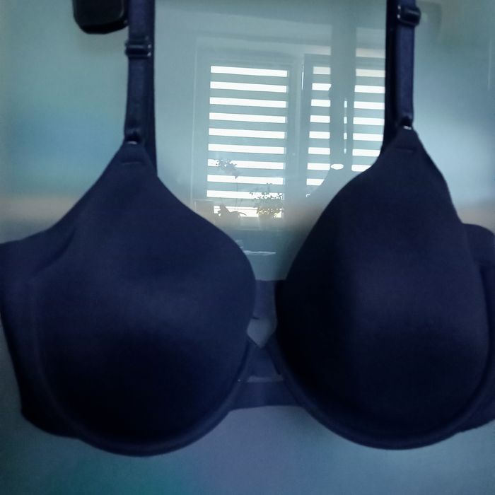 Biustonosz komfortowy, granatowy Calvin Klein 80B