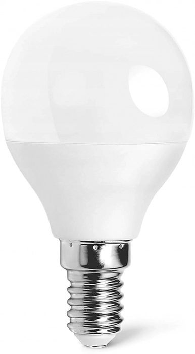 Zestaw 5x Żarówka LED E14/9W G45 Zimna Biel 6500K Aigostar Kulka Mocna