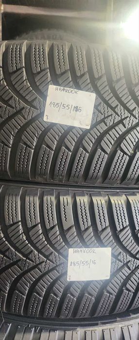 2 opony zimowe HANKOOK 185/55/16
