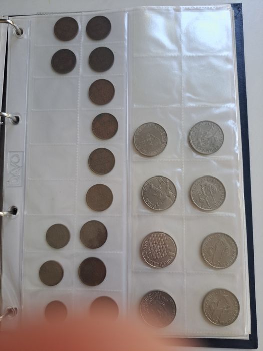 Album  de moedas -numismática