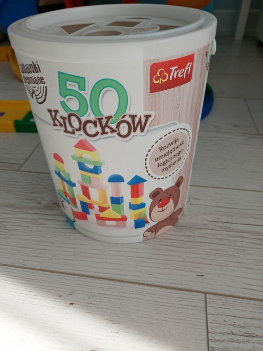 Klocki drewniane Trefl 50
