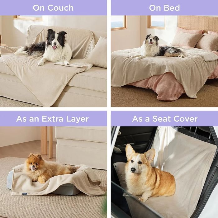 Lesure Wodoodporny kocyk dla psów 127x152