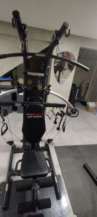 Máquina de Musculação Multiestação / Ginásio em Casa – Finnlo Bio Force Extreme (até 250 kg)
