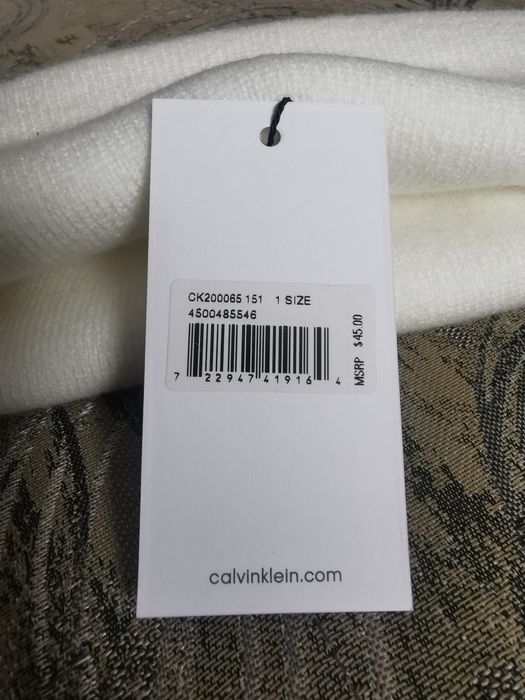 Czapka CK biała uniwersalna