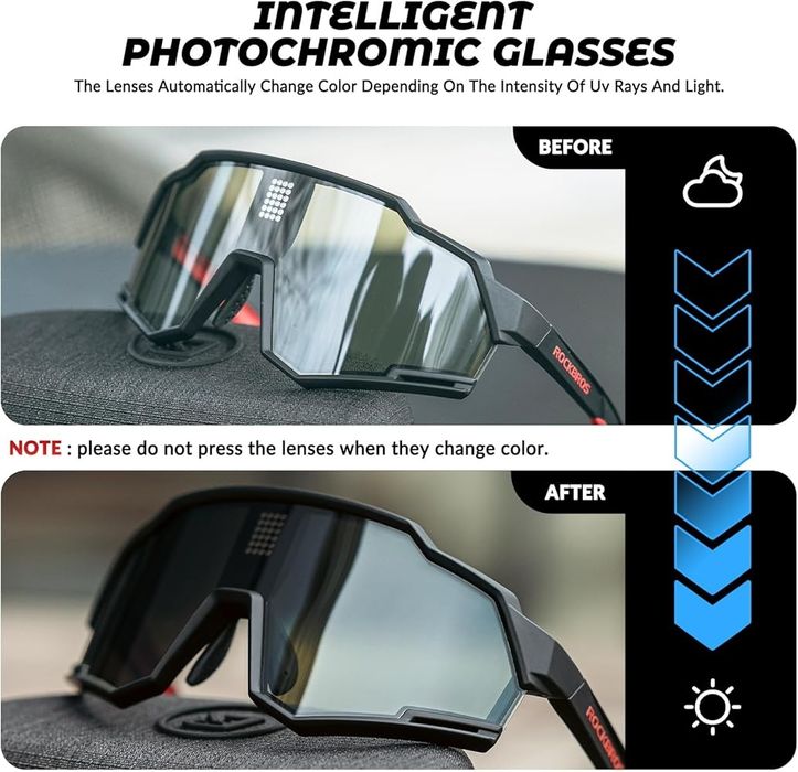 Óculos ciclismo inteligente