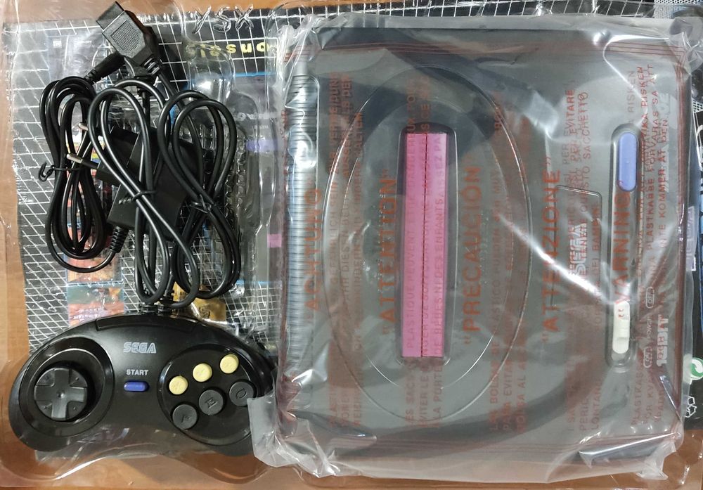 Sega Mega Drive 2 + Мортал Комбат 3 Ультімейт! НОВА. НАЛОЖКА!