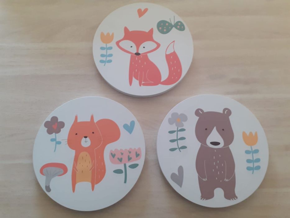 Conjunto Quadros Decoração de Quarto Infantil