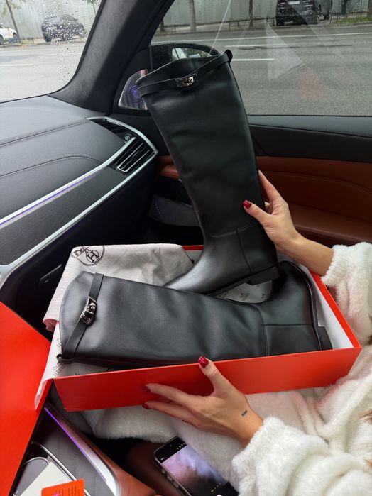 Чоботи Hermes Jumping Boot Black