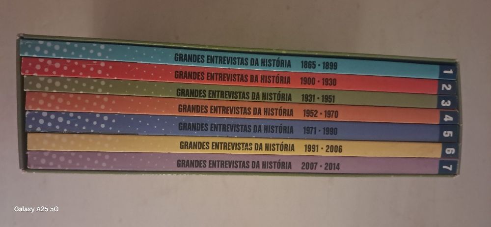 Tres colecoes de livros como novas