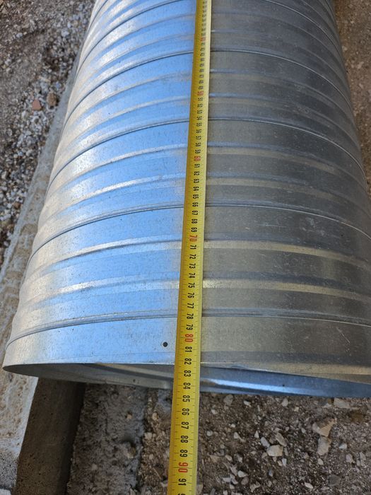 Tubo spiro ventilação