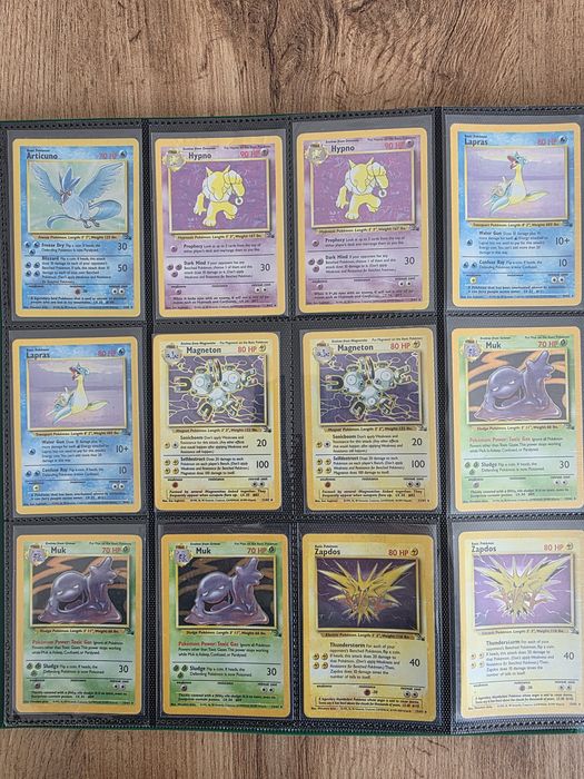 Cartas Pokemon Holográficas 1999 Base Set, Jungle, Fossil, Team Rocket