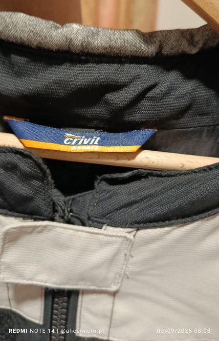 Jaqueta motard usada