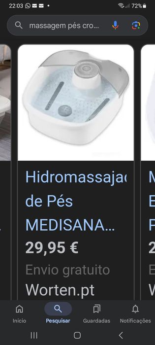 Massagador de pés