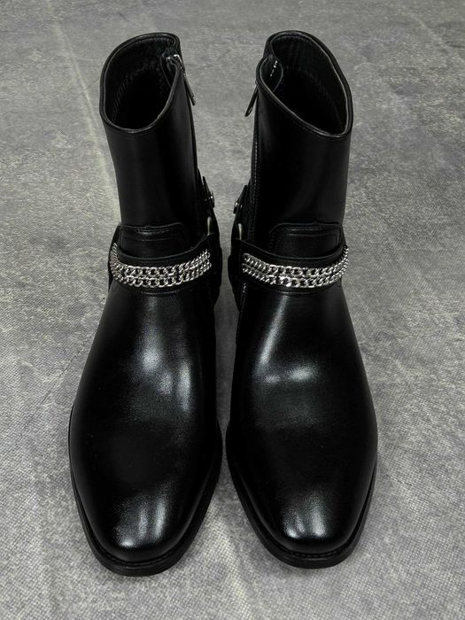 Черевики indie sleeze казаки hedi boy archive boots архив чорні