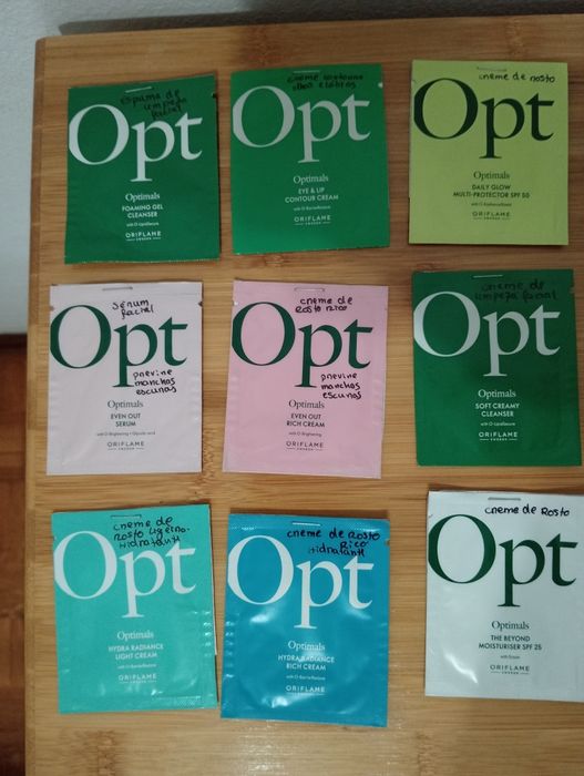 150 amostras Oriflame