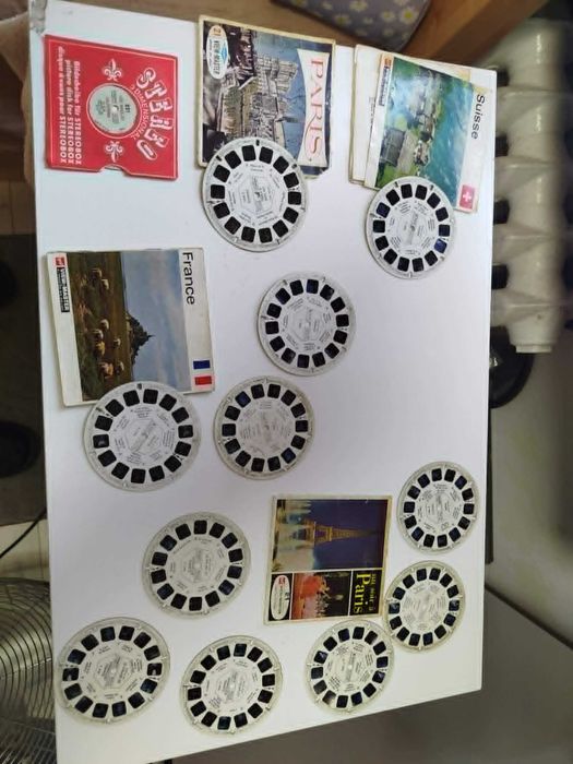 Stereoskopy VIEW-MASTER 13 sztuk + 144 Dyski - Kolekcjonerski