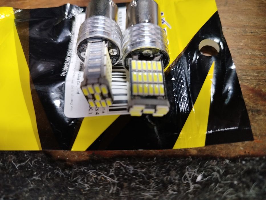 Lâmpadas auto led ba9s luz branca