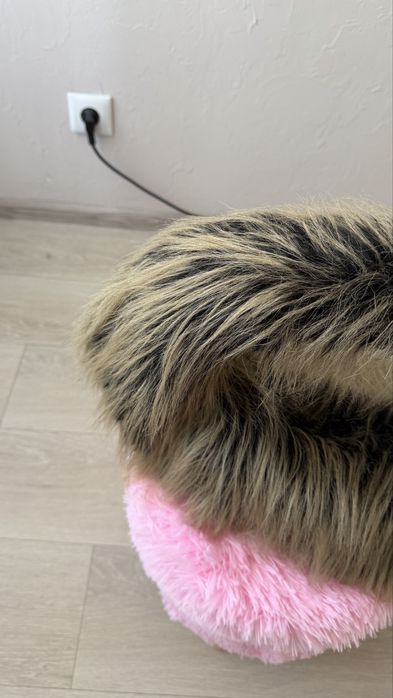 Сумка з довгого хутру