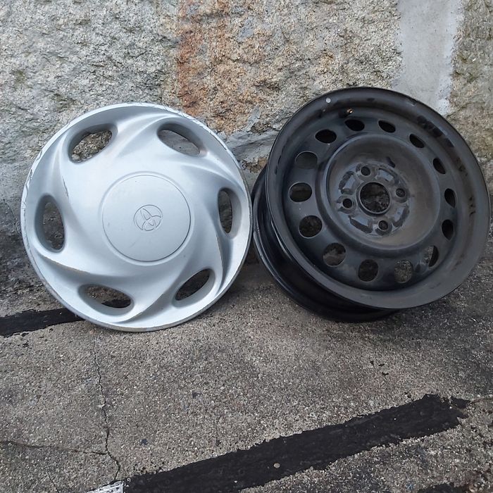 4 Jantes ferro Toyota Corola 14