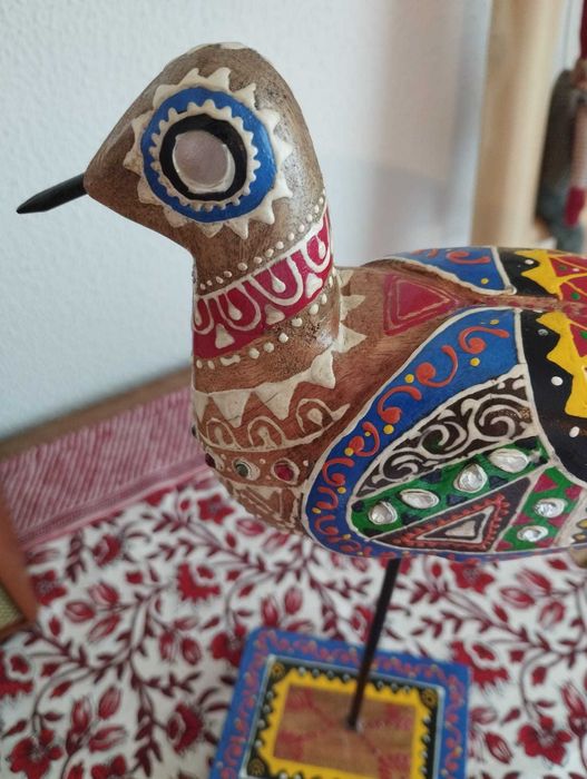 Pássaro decorativo de Madeira