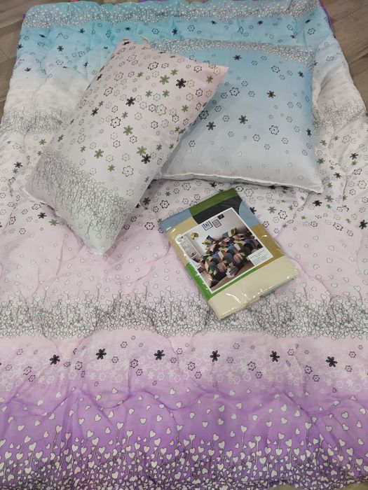 Ковдра+подушка+постільна білизна/комплект