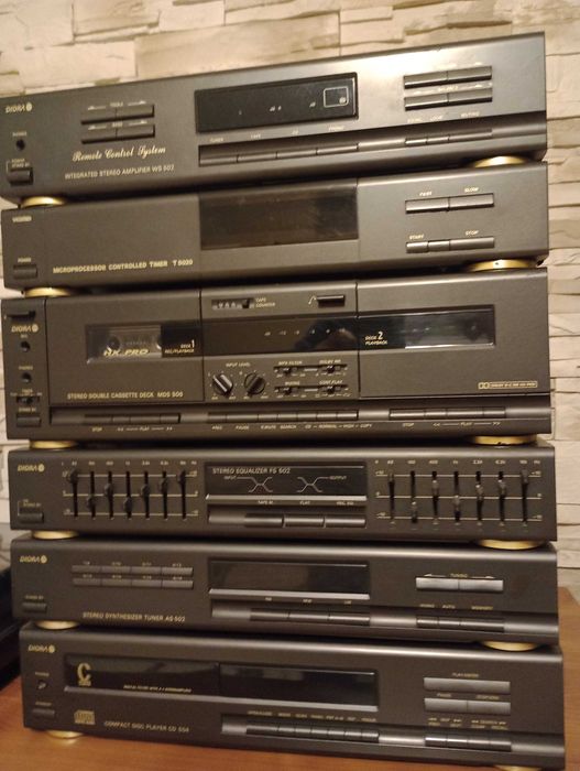 Kompletna wieża Diora seria 500 z pilotem i kolumnami