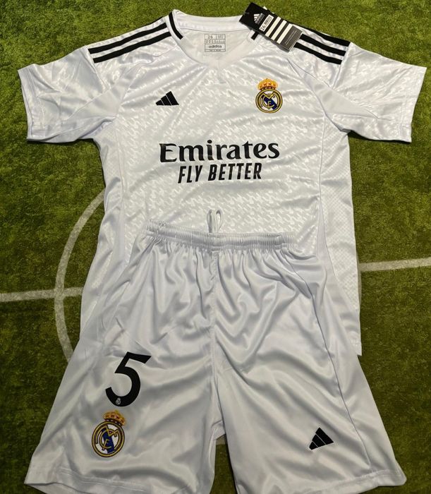 Real Madryt koszulka + spodenki Bellingham 9-11 lat 145-155 CM 24/25