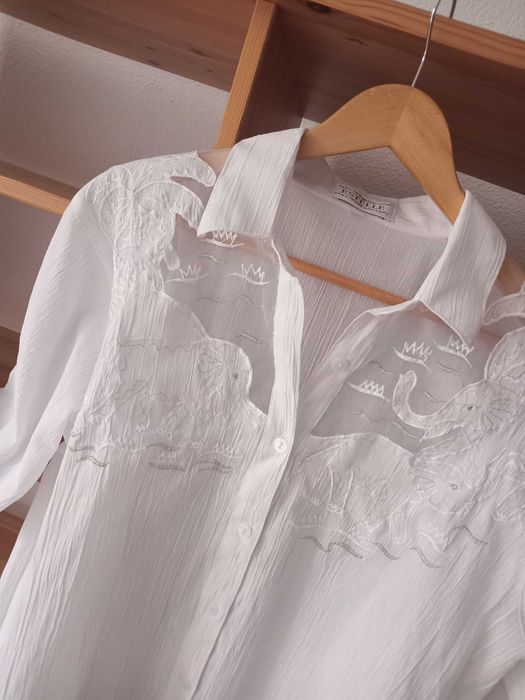 Blusa branca L/XL