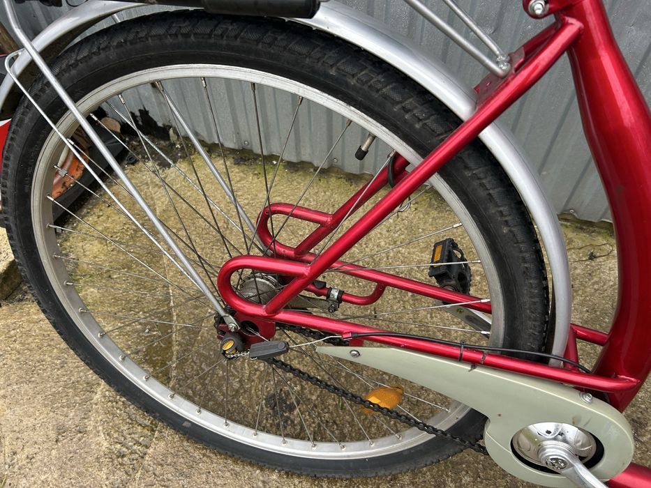 Rower damka typ łabędz