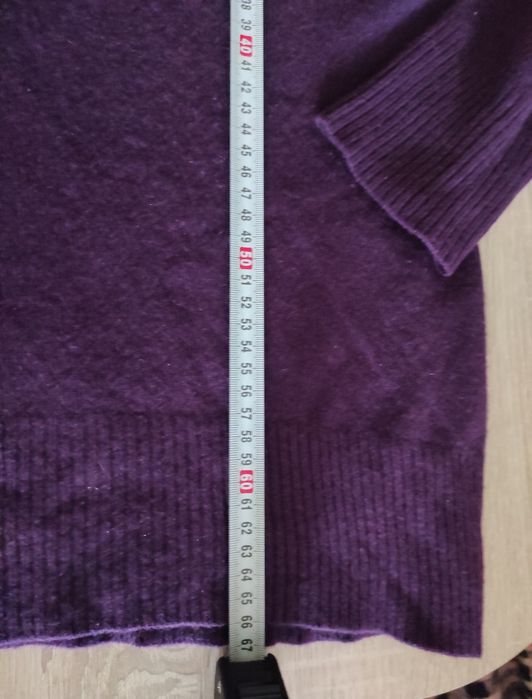 Kaszmirowy golf damski rozmiar XL