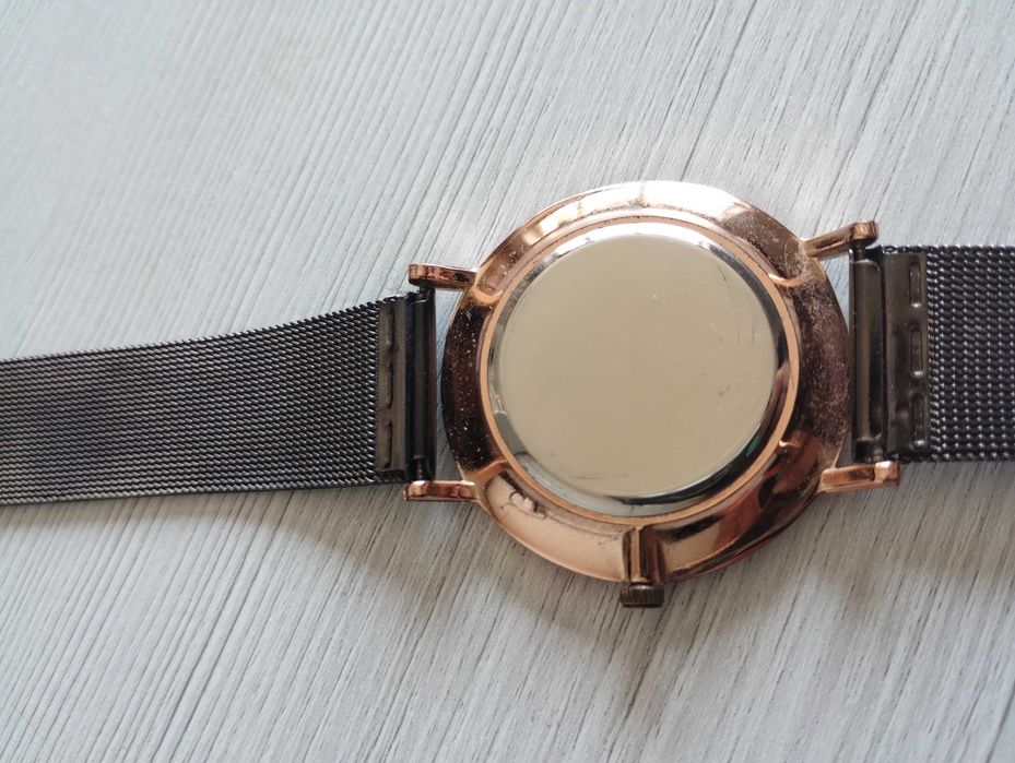 Zegarek damski czarny Geneva