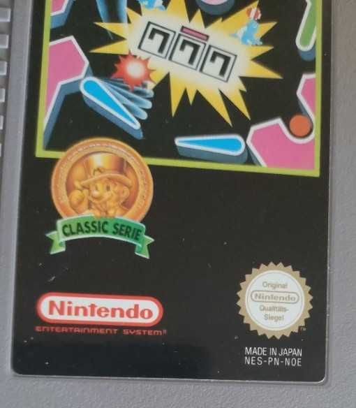 PINBALL PAL nes oryginał box 100% ok nintendo kolekcja pegasus pegazus