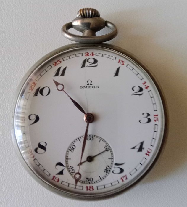 Relógio de bolso antigo Omega