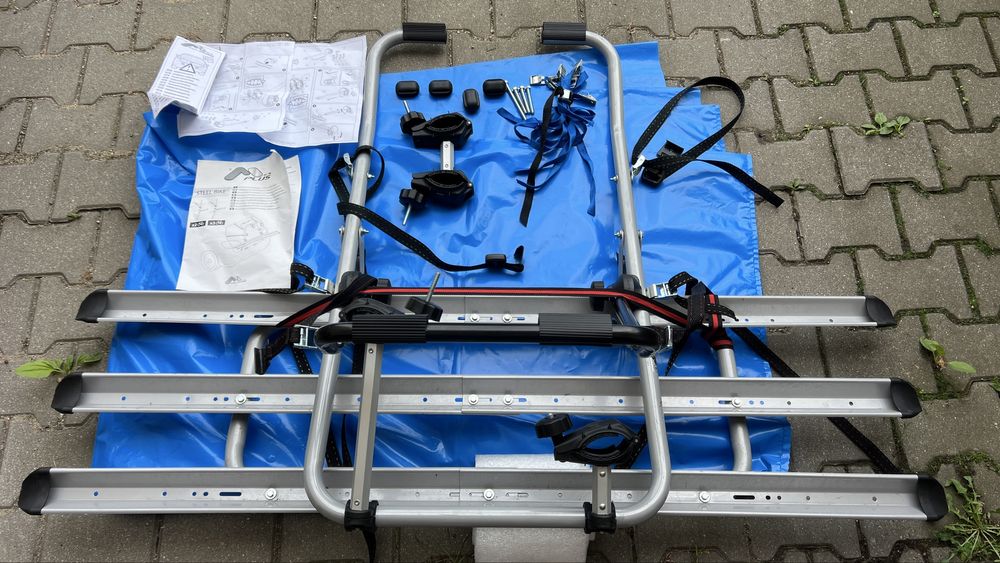 Bagażnik rowerowy Menabo Plus na klapę 3 rowery