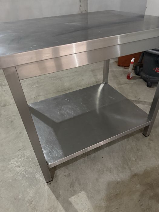 Bancada inox como nova