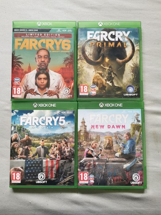 Gry Xbox One Far Cry Battlefield Fifa Lego Hogwarts Legacy NFS COD