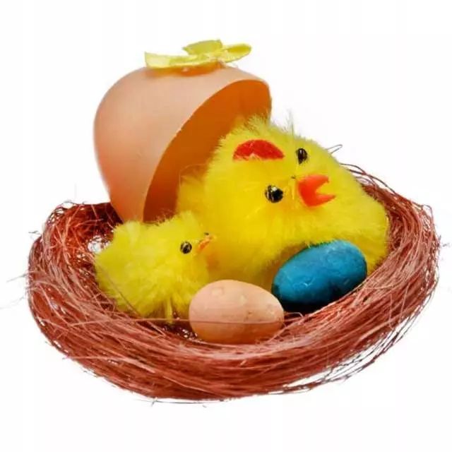 Zestaw Kurczak Z Pisankami W Gniazdku Arpex