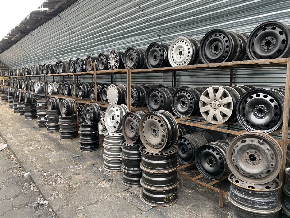 Felgi stalowe 15” 16” 5x108 Ford Volvo Peugeot Citroen Montaż Gratis